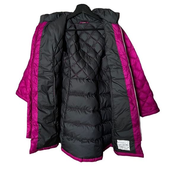 The North Face Girls 550 Down Long Coat Large - Picture 5 of 5